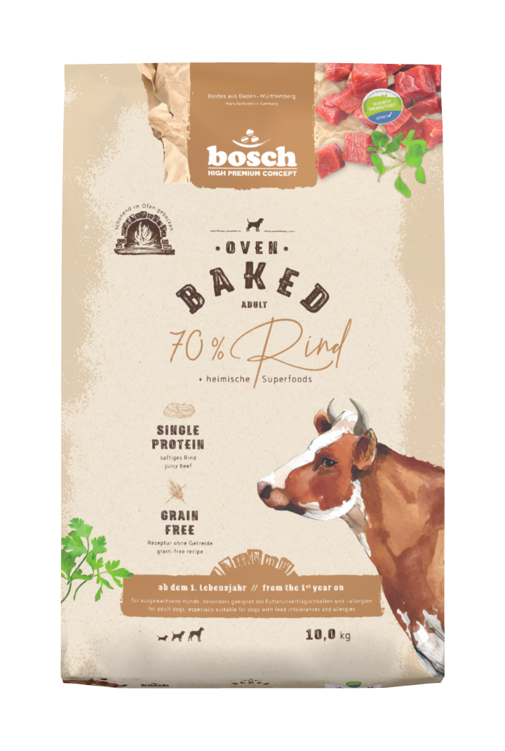 bosch Hunde-Trockenfutter HPC Oven Baked Rind